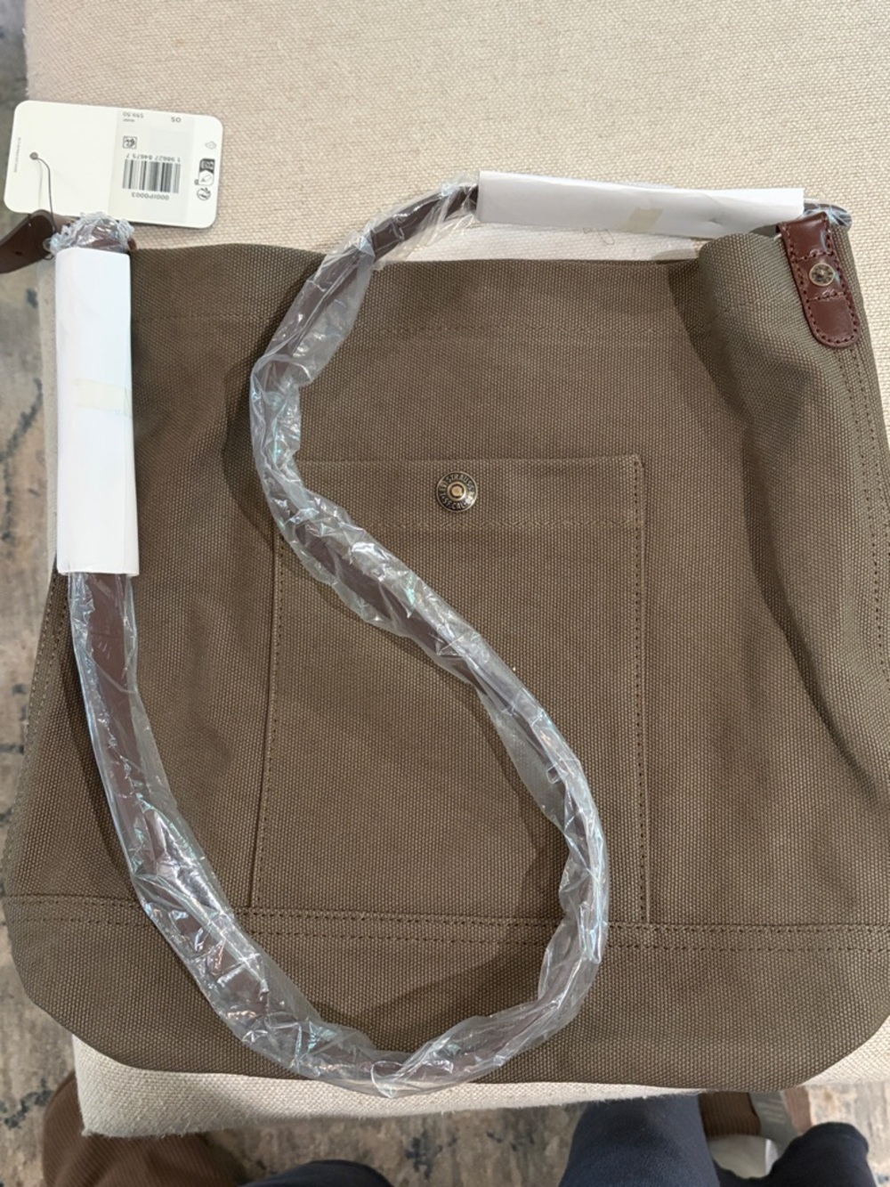 Levi's Green Heritage Bucket Bag/NWT - Picture 9 of 11